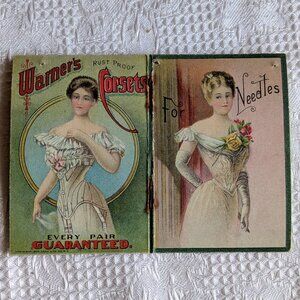 1905 Warner's Rust-Proof Corsets Advertising Needle Case